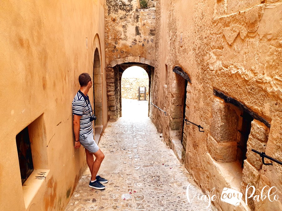 Una callejuela de la Dalt Vila