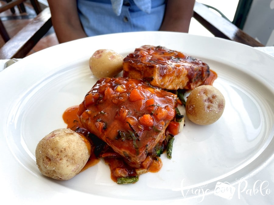 Atún con tomate de El Cangrejo Rojo