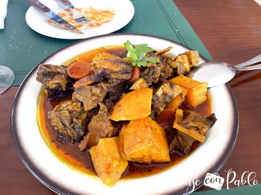 Deliciosa carne de cabra de Casa Ignacio