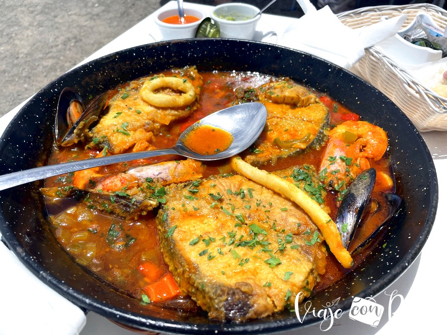 Cazuela de pescado de La Casa de la Playa