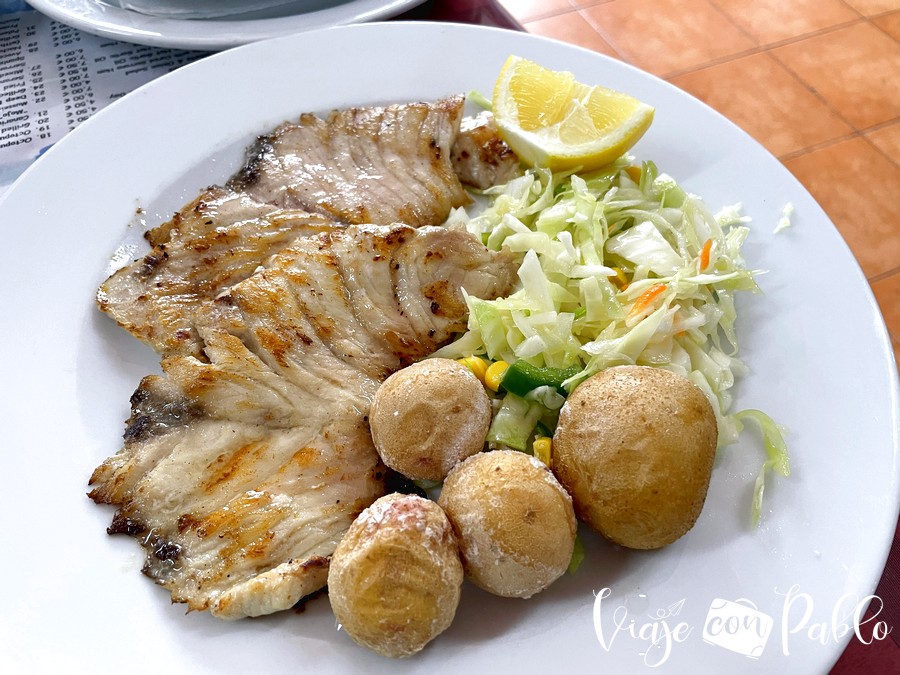 Pescado al grill de El Palenke