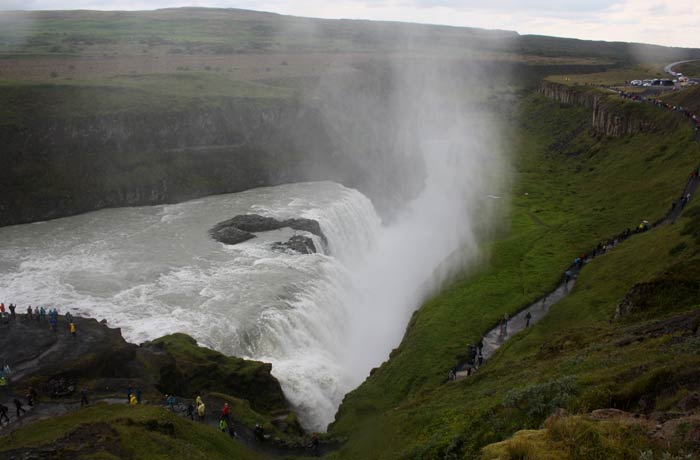 Cascada de Gullfoss Islandia por libre