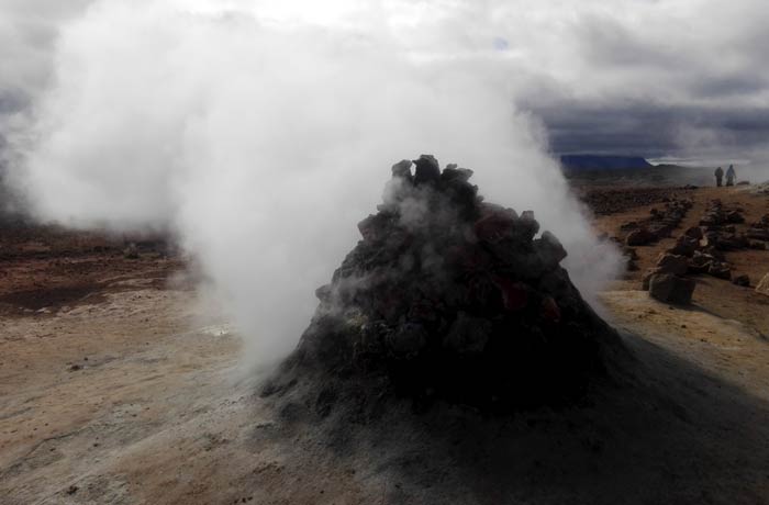 Fumarola de Hverir Islandia por libre