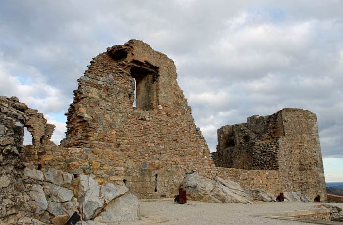 Restos del castillo de Castelo Rodrigo