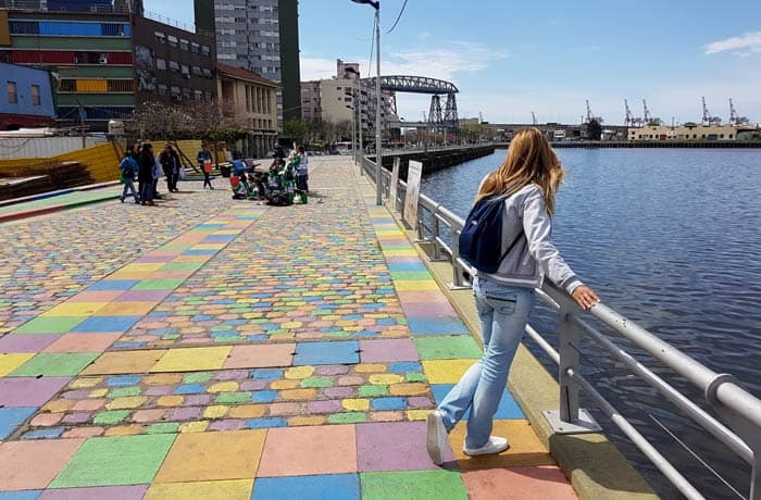 En el barrio de La Boca de Buenos Aires Argentina por libre