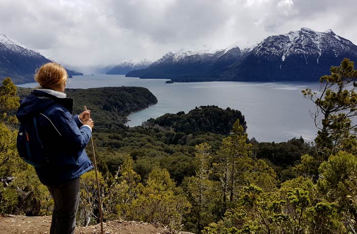 Ruta de senderismo en el Circuito Chico de Bariloche Argentina por libre