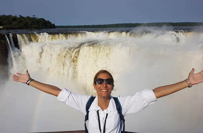 Ante la Garganta del Diablo en las cataratas del Iguazú Argentina por libre
