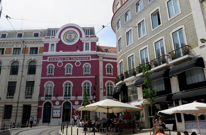 Teatro da Trindade ruta por el Chiado
